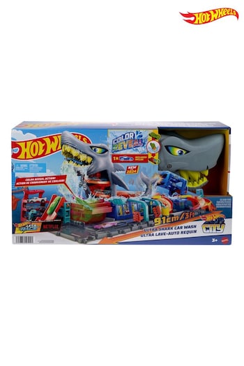 Hot Wheels City Ultra Shark Car Wash (E78839) | £66