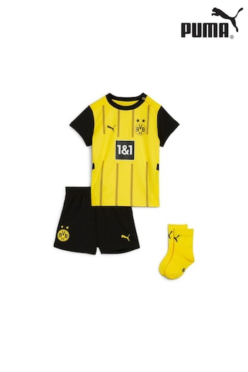 Puma Yellow Borussia Dortmund Home Babykit 2024-25 (E79649) | £50