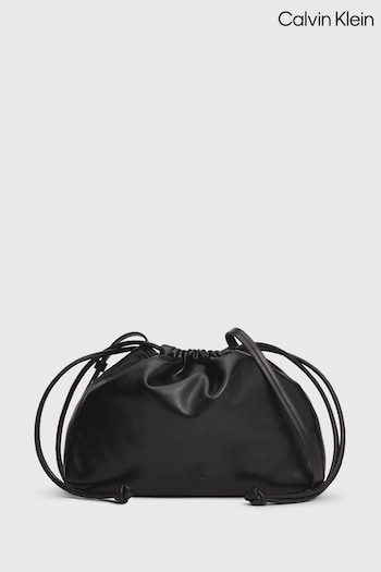 Calvin Klein Black Ew Crossbody Pu Bag (E79663) | £120