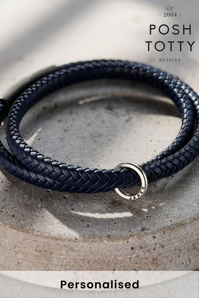 Buy Men s Bracelets Silver Accessories Online Next UK