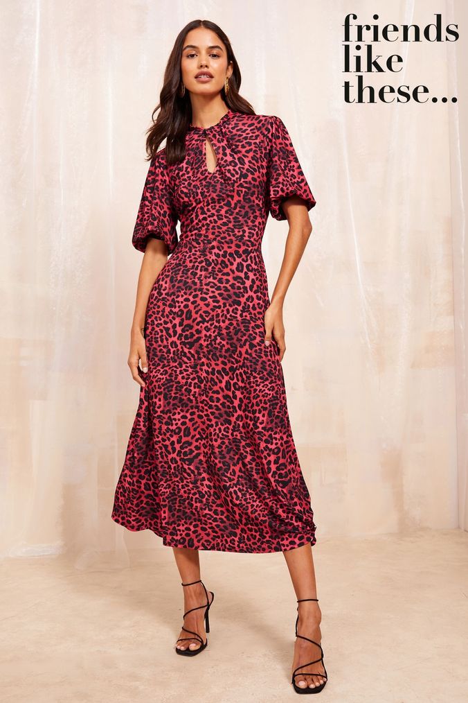 Red short dress online hotsell