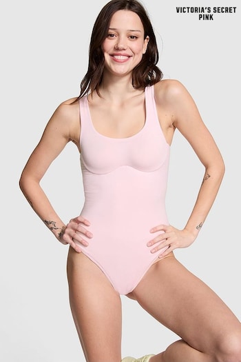 Victoria's Secret PINK Pink Tulip Cotton Bodysuit (E80917) | £25