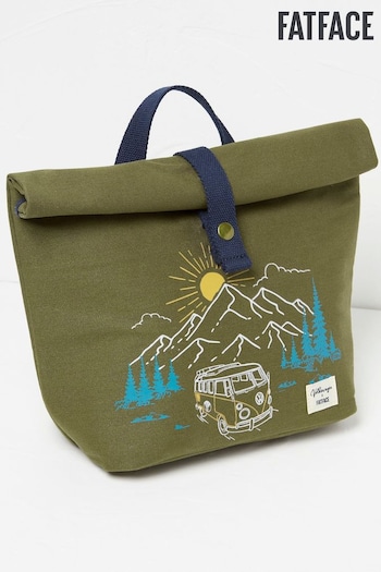 FatFace Green VW Camper Lunch Cool Bag (E81228) | £25