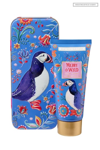 Heathcote & Ivory Merry & Wild Hand Cream in Tin 100ml Gift Set (E81321) | £9