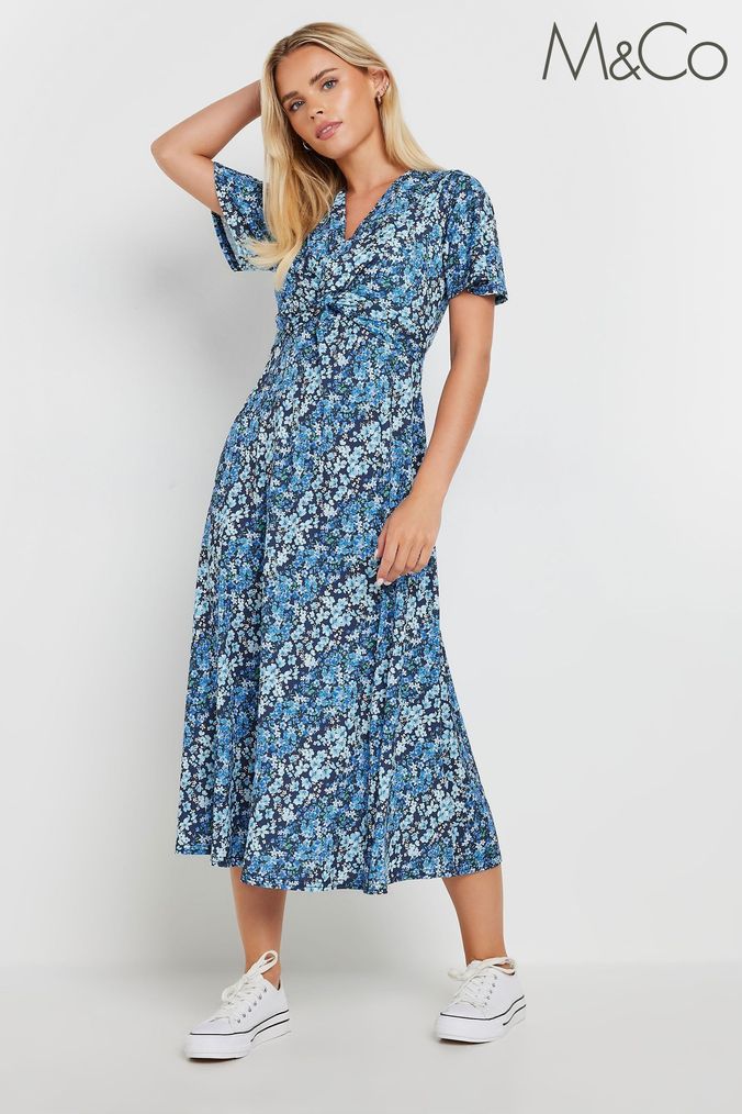 Next navy floral dress hotsell