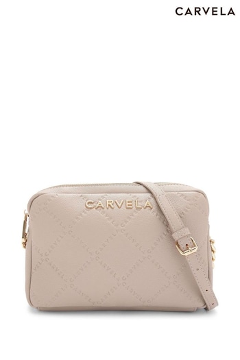 Carvela Quilted Carvela Cross-Body Pink Bag (E83848) | £109