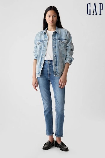 Gap Blue High Waisted Slim Stretch Vintage Jeans (E83963) | £60