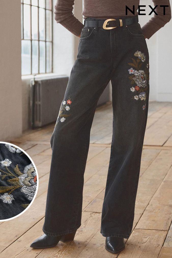 Printed jeans for womens online 2025