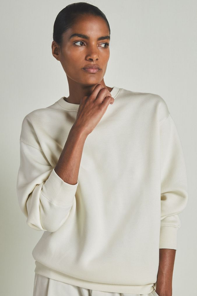 Mens cream sweatshirt sales
