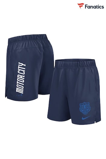 Fanatics Blue MLB Detroit Tigers Nike Woven City Connect Victory Shorts (E84341) | £48
