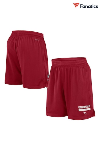 Fanatics Red NFL Arizona Cardinals Dri-Fit Mesh Shorts (E84344) | £48