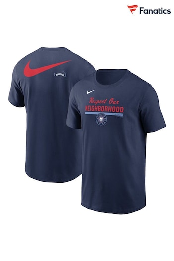 Fanatics Blue MLB Chicago Cubs 2 Hit Speed City Connect T-Shirt (E84368) | £35
