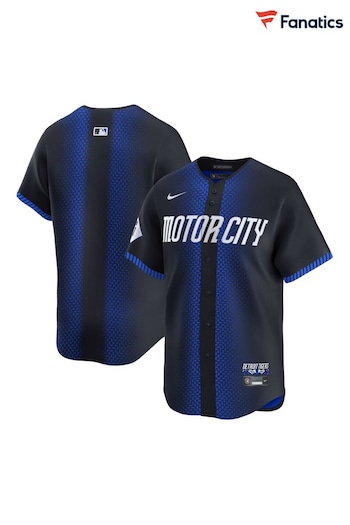 Fanatics Blue MLB Detroit Tigers Limited City Connect T-Shirt (E84567) | £120