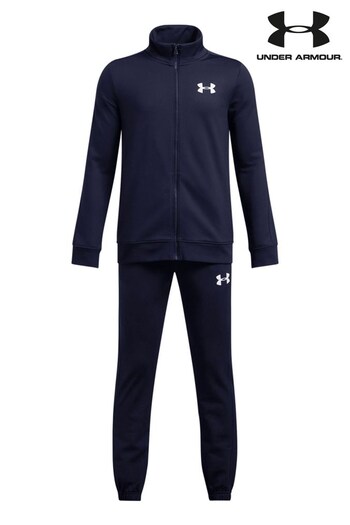 Under Armour Start Blue Boys Youth Knit Tracksuit (E84843) | £50