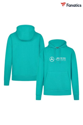 Fanatics Womens Green Mercedes AMG Petronas Oversized Hoodie (E84933) | £85