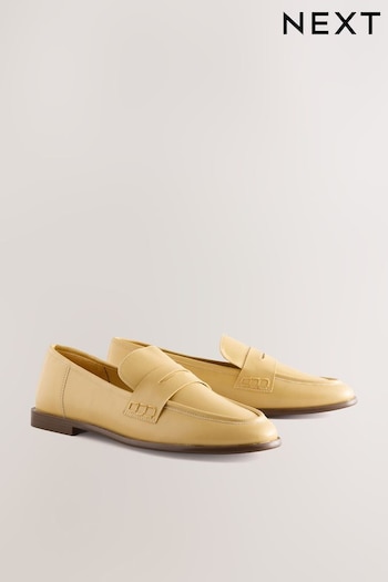 Yellow Standard Fit Forever Comfort® Slim Round Toe Loafers (E85084) | £34