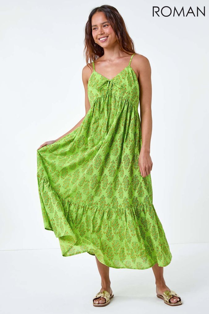 Cotton dresses online sales