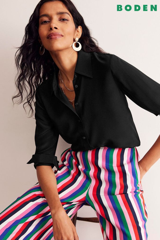 Ladies silk clothing uk hot sale