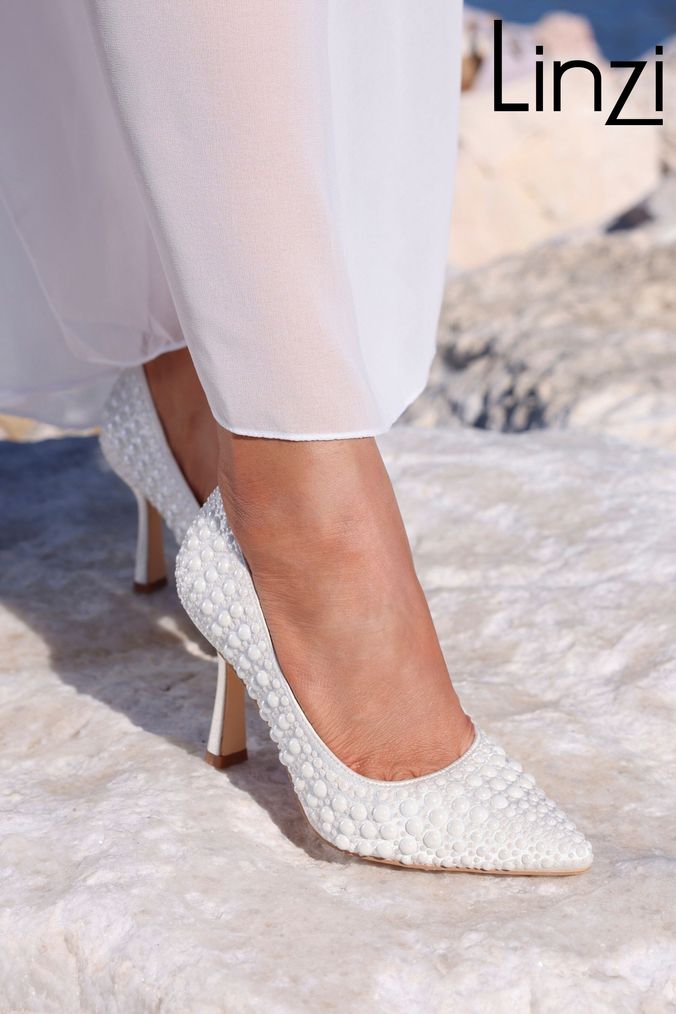 Women s White High Heel Sandals Next UK