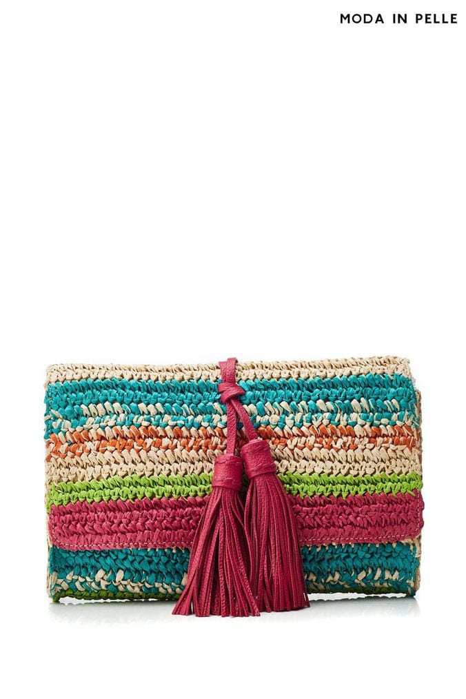Buy Women s Moda In Pelle Clutch Leather Accessories Online AspennigeriaShops