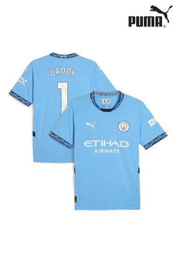 Puma Blue Manchester City Home Shirt 2024-25 (E87216) | £95