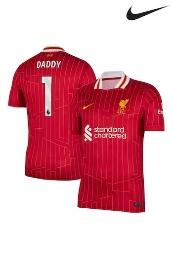 Nike Red Liverpool Home Stadium Shirt 2024-25 (E87219) | £95