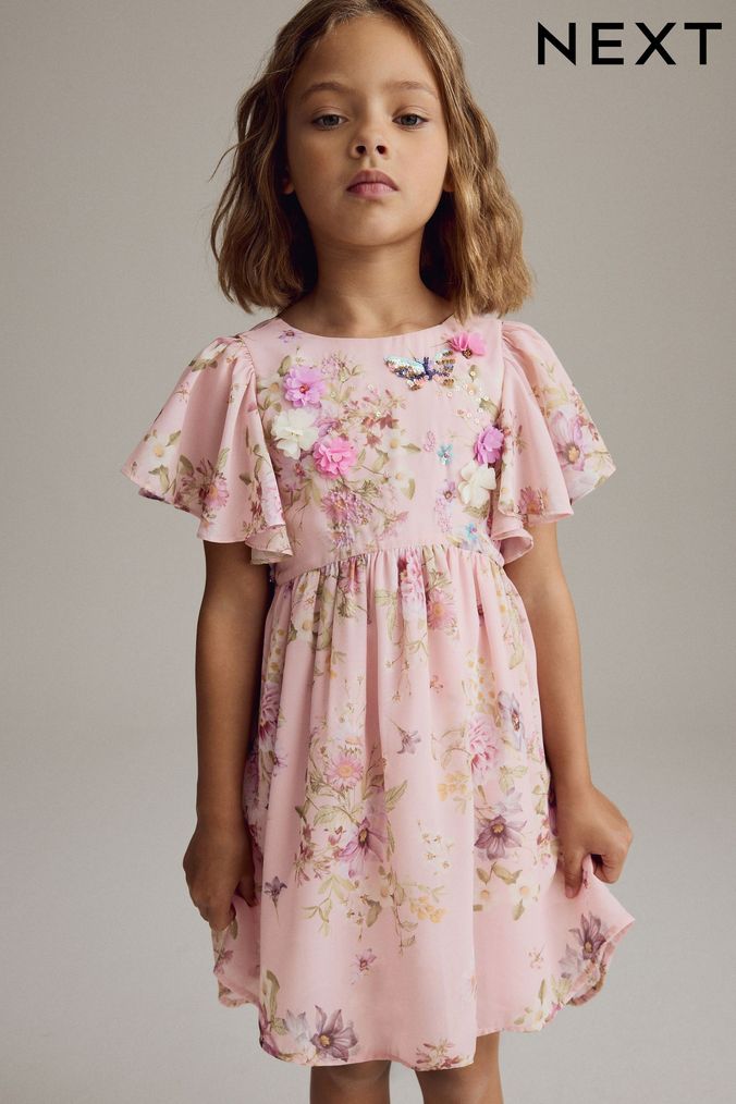 Next girls floral dress online
