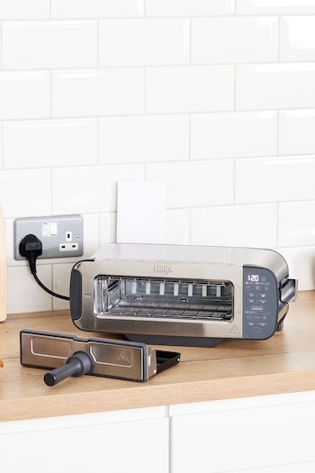 Ninja Silver Foodi 3-in-1 Toaster, Grill & Panini Maker (E87315) | £150