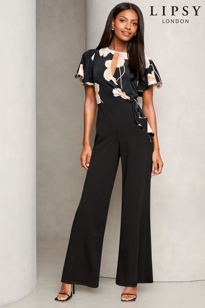 Floral jumpsuit next clearance