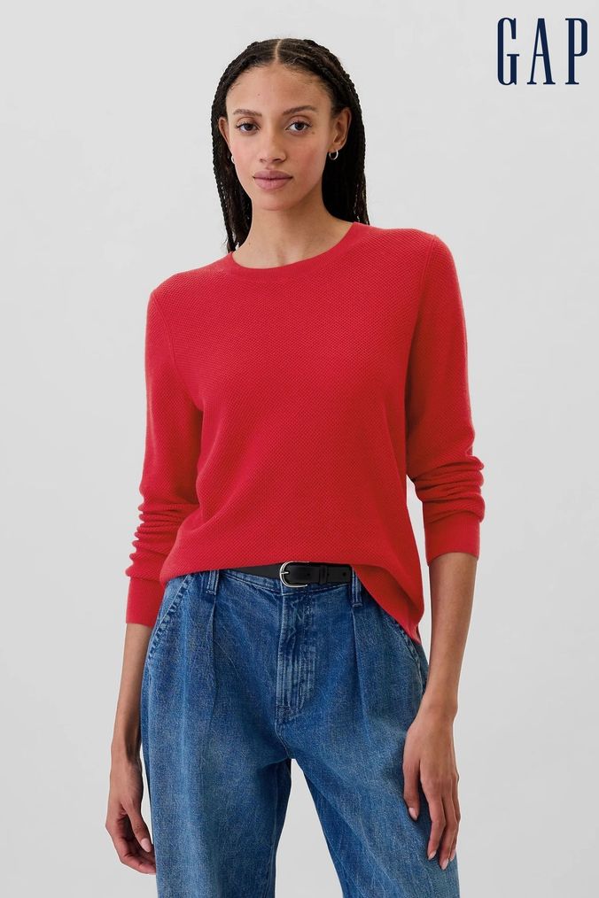 Gap red jumper new arrivals