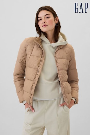 Gap Beige Cold Control Puffer Jacket (E88761) | £50