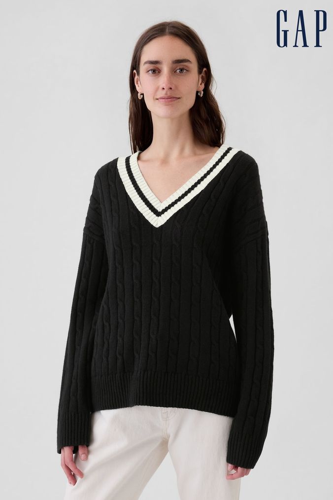 Buy Women s Jumpers 14 Gap Cable Knitwear Online Fmed eduShops