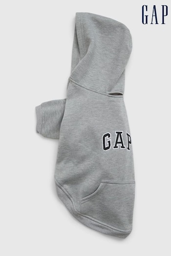 Gap Grey Logo Pet Hoodie (E88826) | £25