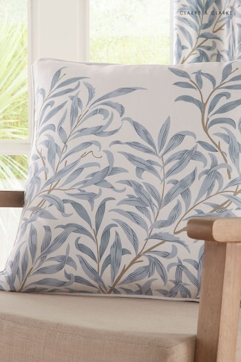 Clarke and Clarke Mineral Willow Bough Cushion (E88920) | £40