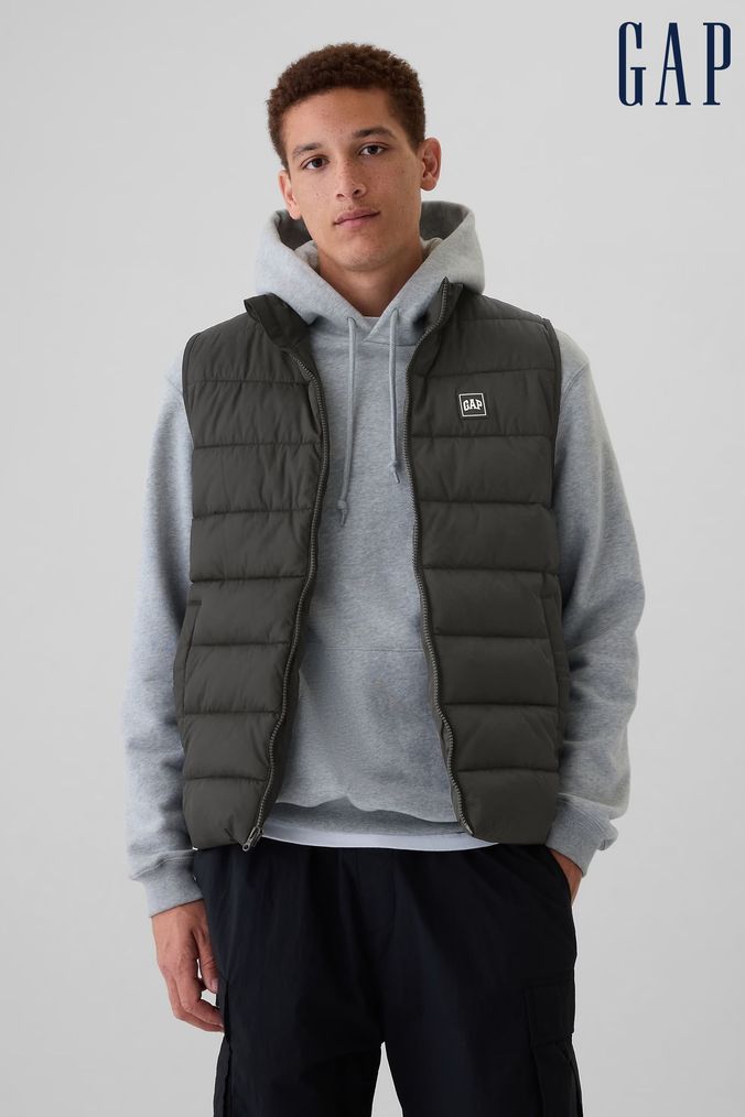 Gap mens gilet hot sale
