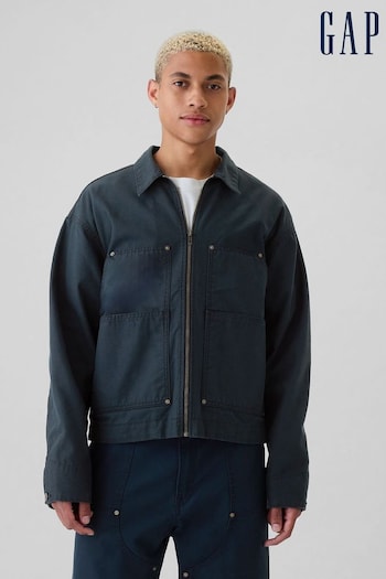 Gap Blue Canvas Chore Jacket (E88966) | £60