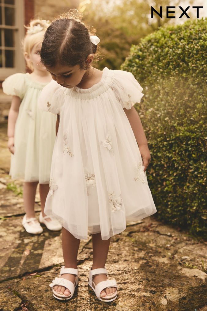 Next baby white dress discount