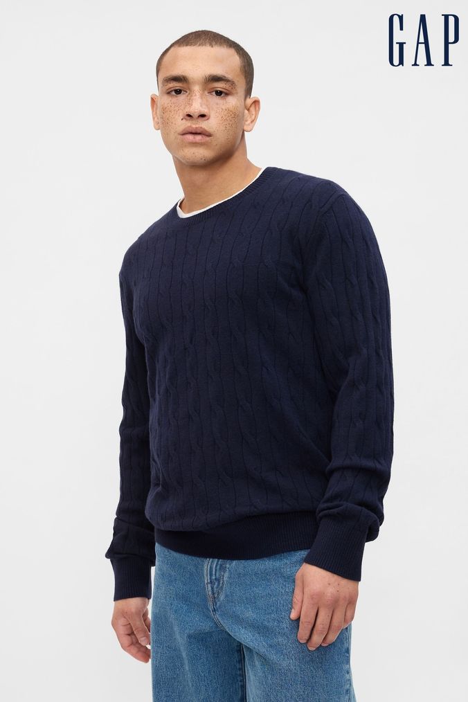 Plus size navy jumper online