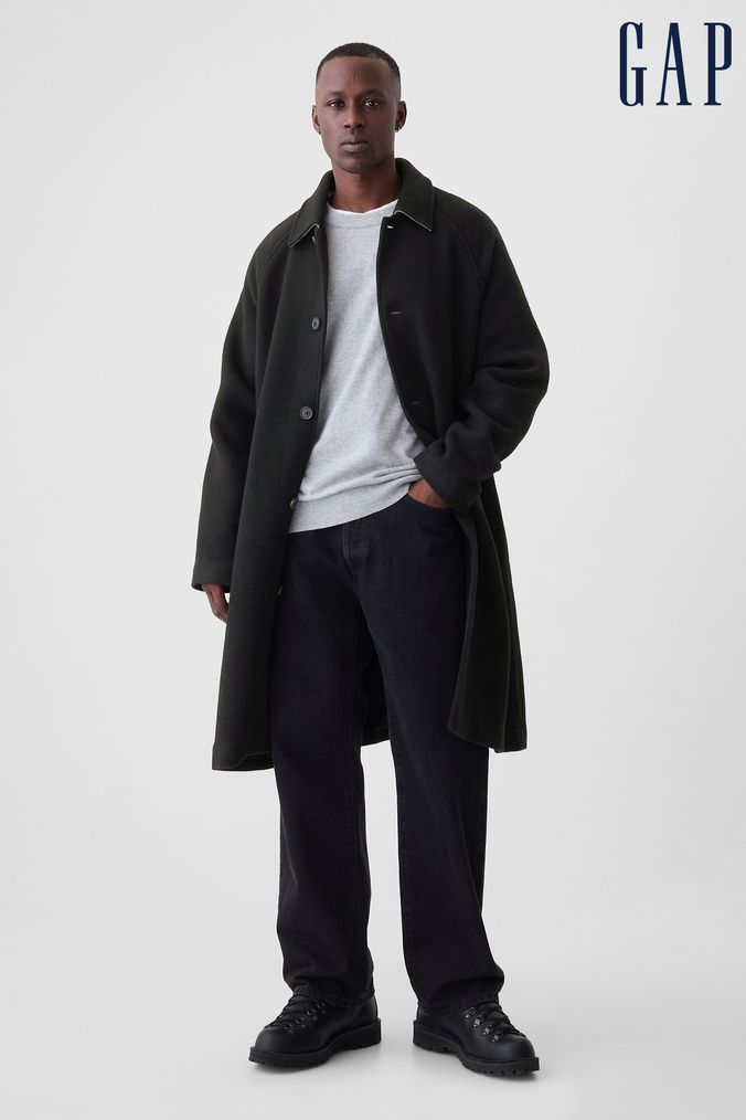 Buy Men s Overcoat Gap Coatsandjackets Online Next UK