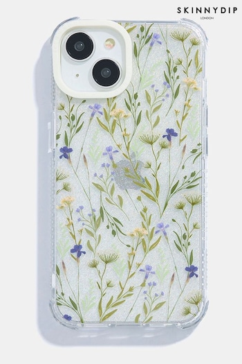 Skinnydip Multi Wildflower Thistle Shock iPhone CaseiPhone 15 Pro Case (E90316) | £24