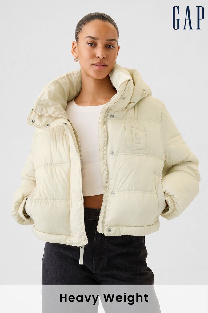 Womens Puffer Cream Coats Jackets Next Official Site
