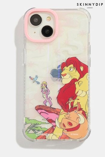 Skinnydip Pink Disney The Lion King Pride Rock Shock iPhone 13 Case (E90806) | £24