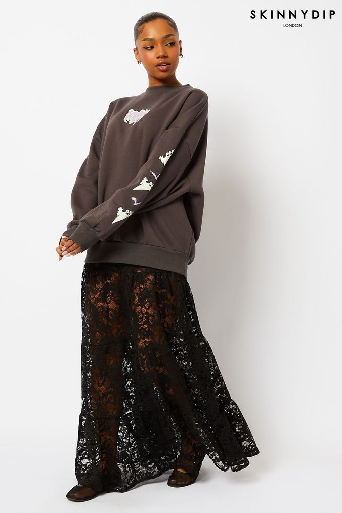 Buy Women s Skinny Dip Oversized Sweatshirtsandhoodies Online Next UK