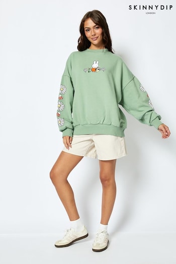 Miffy Sweatshirt in Green (E90881) | £35