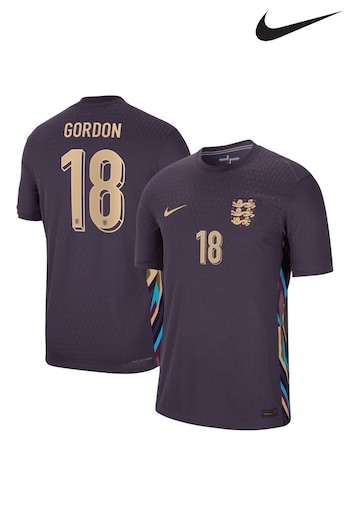 nike turquoise Away Gordon 18 Kids England Dri-FIT Adv Match Shirt 2024 (E90925) | £135