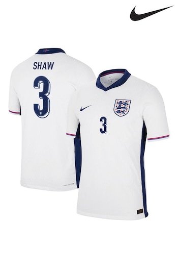 Nike White England Dri Fit Adv Home Match Shirt 2024 (E90931) | £140