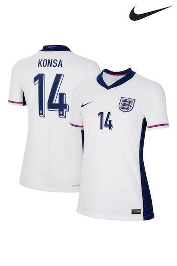 Nike White England Dri-FIT Adv Home Match Womens Shirt 2024 (E90987) | £140