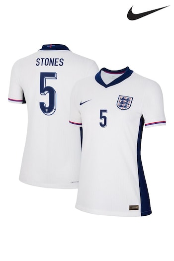 Nike White Womens England Dri-FIT Adv and Match Shirt 2024 (E91079) | £140