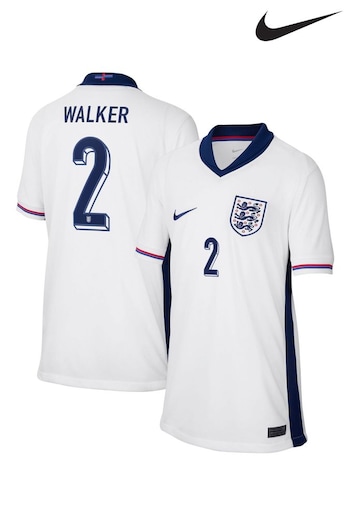 nike air White Kids England Home Stadium 2024 Shirt (E91229) | £80