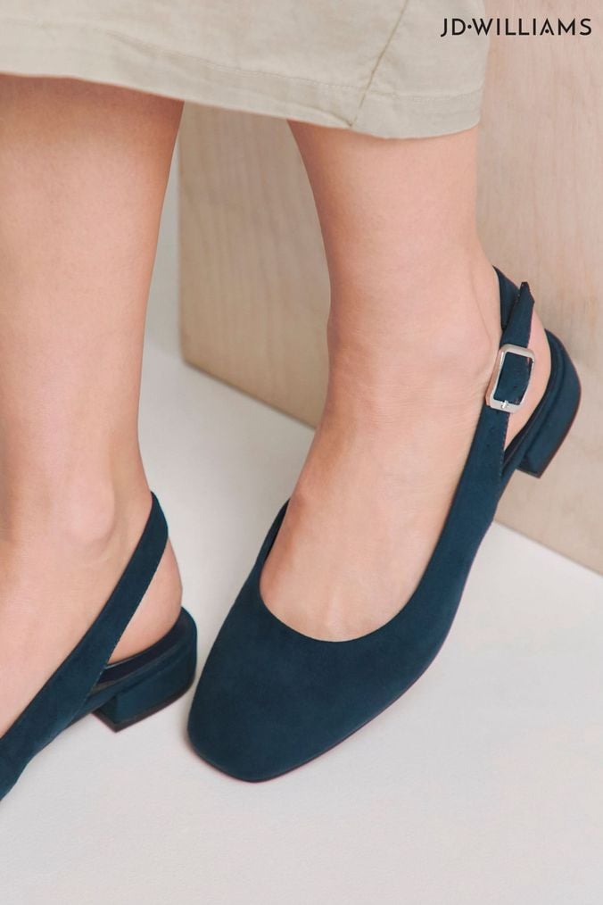 Next navy slingbacks shop